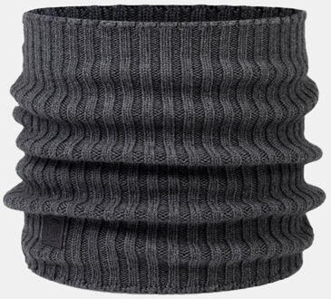 Buff Knitted Neckwarmer Norval Grey Heather Grijs - One size