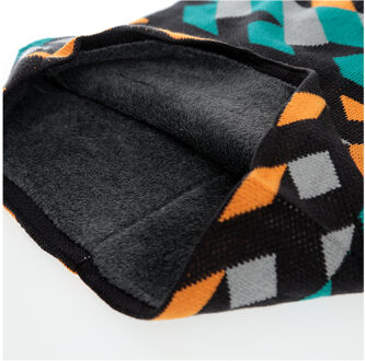 Buff Lifestyle 10100 Unisex Fleece en gebreide kraag Veelkleurig - One Size