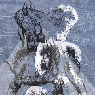 Buff Lifestyle 93100 Casual gebreide dameskraag - maat Grijs