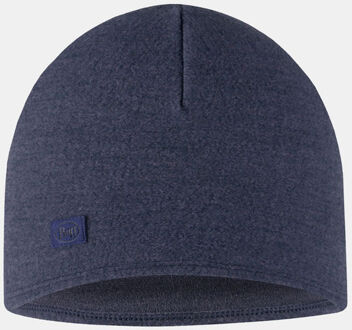 Buff Merino Fleece Navy Muts Blauw - One size