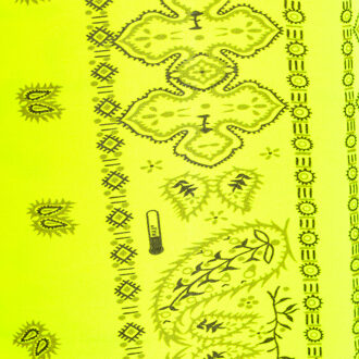 Buff Multifunctionele buisvormige ademende stof 101400 unisex - maat Geel