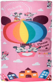 Buff Multifunctionele ultra-elastische naadloze Tubular Minnie en Mickey 16600 meisje Roze