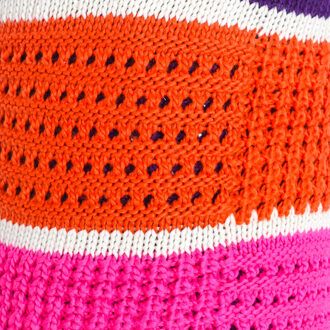 Buff Omkeerbare Casual gebreide kraag 95500 Dames Lila - One Size