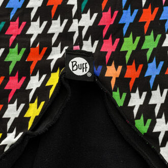 Buff Omkeerbare fleece bandana met elastische pasvorm 40300 dames Veelkleurig
