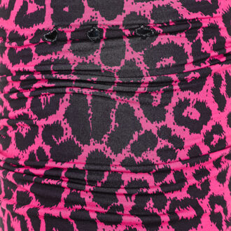 Buff Omkeerbare fleece bandana met elastische pasvorm 40400 dames Veelkleurig