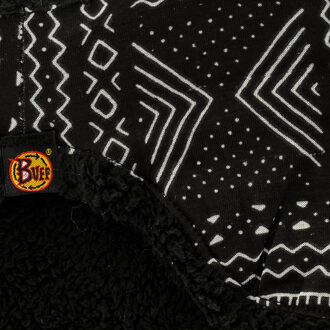 Buff Omkeerbare hoofdband met fleecevoering type Hoofdband 46100 unisex Zwart