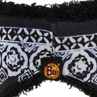 Buff Omkeerbare hoofdband met fleecevoering type Hoofdband 56000 unisex Zwart