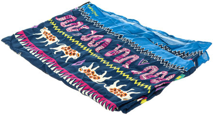 Buff Oneindige kraag voor gezicht en hals met opdruk 27500 vrouw Veelkleurig - One Size