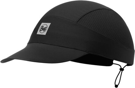 BUFF® Pack Run Cap R-Solid Black - Pet - Zonbescherming - one size