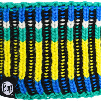 Buff Tricot hoofdband en fleece voering 94400 unisex Groen