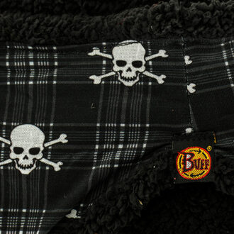 Buff Unisex omkeerbare fleece hoofdband 46000 Zwart