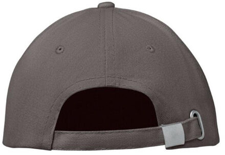 Buffalo 6 panel baseballpet Grijs - One size