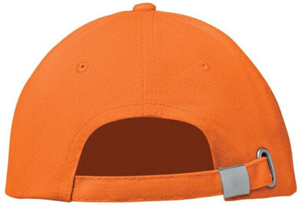Buffalo 6 panel baseballpet Oranje - One size