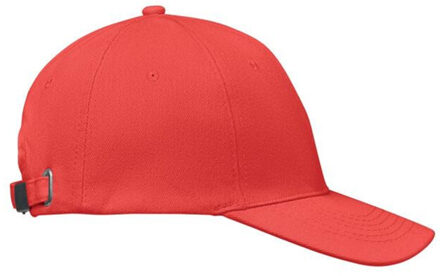 Buffalo 6 panel baseballpet Rood - One size