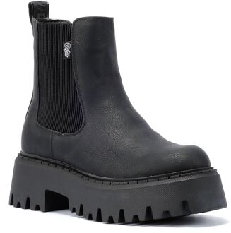 Buffalo Aspen Chelsea Laarzen Zwart Dames