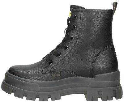 Buffalo Aspha RLD dames veterboot - Zwart - Maat 40