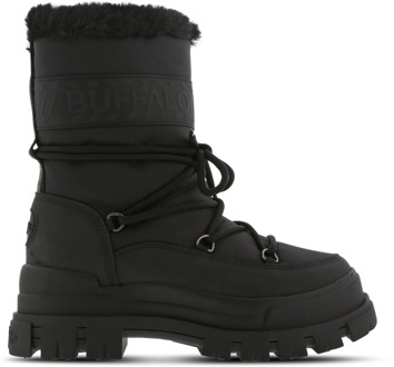 Buffalo Aspha Sneakers Dames - Zwart - Maat 37 - PU Black