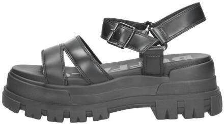 Buffalo Aspha Ts Sandal Zwart - 41