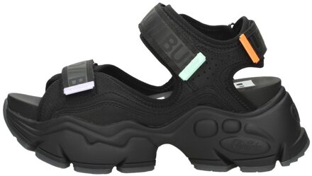 Buffalo Flat Sandals Buffalo , Black , Dames - 40 Eu,39 Eu,41 Eu,38 EU