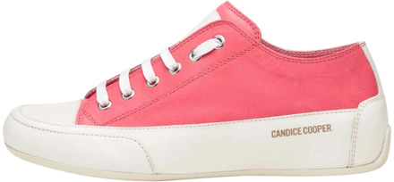 Buffed leather sneakers Rock S Candice Cooper , Orange , Dames - 39 Eu,40 Eu,39 1/2 Eu,41 Eu,38 Eu,42 Eu,37 Eu,36 EU