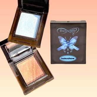 Bufferfly Bow Series Single Eyeshadow - 1-3 #02 Moonlight White - 3g
