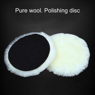 Buffing Pad Slijtvaste Professionele Wol Waxen Schuren Polijstschijf 100mm