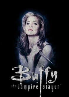 Buffy The Vampire Slayer Violet Portrait Women's Cropped Hoodie - Black - XS - Zwart