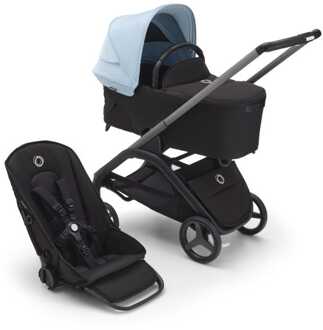 Bugaboo Dragonfly compleet Graphite Black Blue