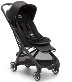 Bugaboo Kinderwagen Butterfly complete Black / Midnight Black Zwart