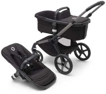 Bugaboo Kinderwagen Fox 5 Basis Graphite/Midnight Black Zwart
