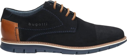 Bugatti Blauwe Vrijetijdssneakers voor Mannen Bugatti , Blue , Heren - 41 Eu,43 Eu,42 Eu,44 Eu,45 EU