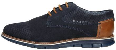 Bugatti Blauwe Vrijetijdssneakers voor Mannen Bugatti , Blue , Heren - 41 Eu,43 Eu,42 Eu,44 EU