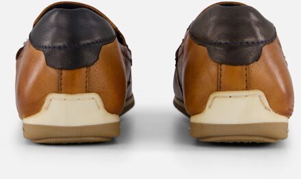 Bugatti Chesley Instappers cognac Leer - 45,41,42,43,44,40