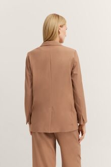 Bugatti Damen Blazer in elastische viscosemix Beige - EU 40 / UK 12