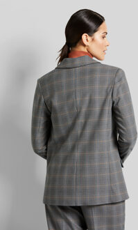 Bugatti Damen Blazer met reverskraag Grijs - EU 36 / UK 8