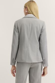 Bugatti Damen Blazer met strepen Grijs - EU 46 / UK 18