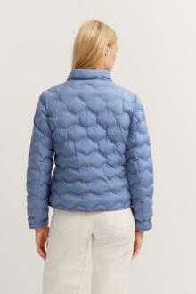 Bugatti Damen Blouson met opstaande kraag Blauw - EU 38 / UK 10