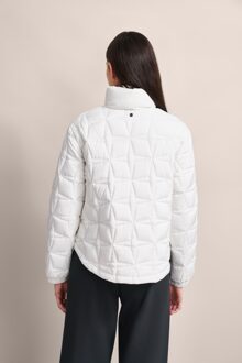 Bugatti Damen Blouson met vrouwelijk gewatteerd dessin - maat EU 36 / UK 8 Ecru