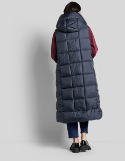 Bugatti Damen Gewatteerd vest met asymmetrisch silhouet Marineblauw - EU 40 / UK 12