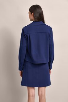 Bugatti Damen Jas met opgezette zak - maat EU 34 / UK 6 Marineblauw
