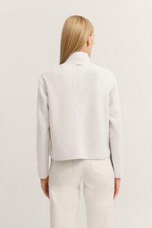 Bugatti Damen Jas met opstaande kraag & ritssluiting - maat EU 40 / UK 12 Ecru