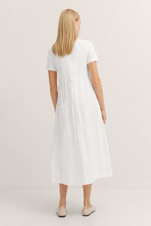 Bugatti Damen Jurk met ruches Ecru