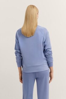 Bugatti Damen Sweater met zijritsen - maat S Blauw