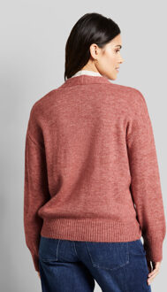 Bugatti Damen Vest van wolmix Rood - XL