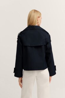 Bugatti Damen Waterafstotend jack - maat EU 44 / UK 16 Marineblauw