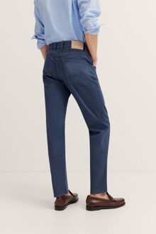 Bugatti Herren 5-pocket broek met stretchfunctie Marineblauw - 35W/30L
