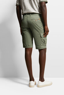 Bugatti Herren Bermuda met opgezette zakken Groen - EU 46