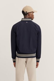 Bugatti Herren Blouson met collegekraag Marineblauw - S