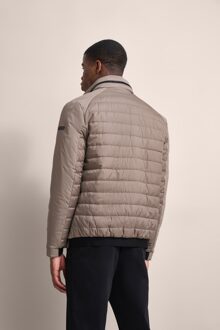 Bugatti Herren Blouson met doorgestikte voorkant - maat 54 Kort Beige