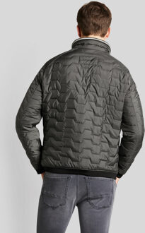 Bugatti Herren Blouson met moderne opstaande kraag - maat Grijs